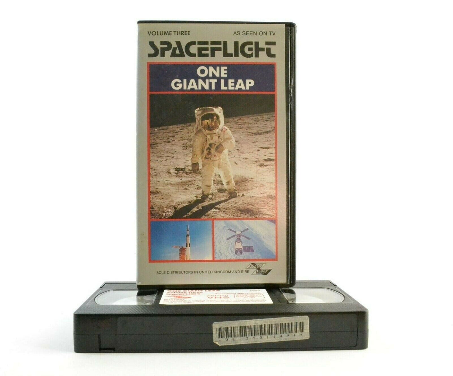 Spaceflight, Vol.Three: One Giant Leap - Introduced By Martin Sheen - Pal VHS-