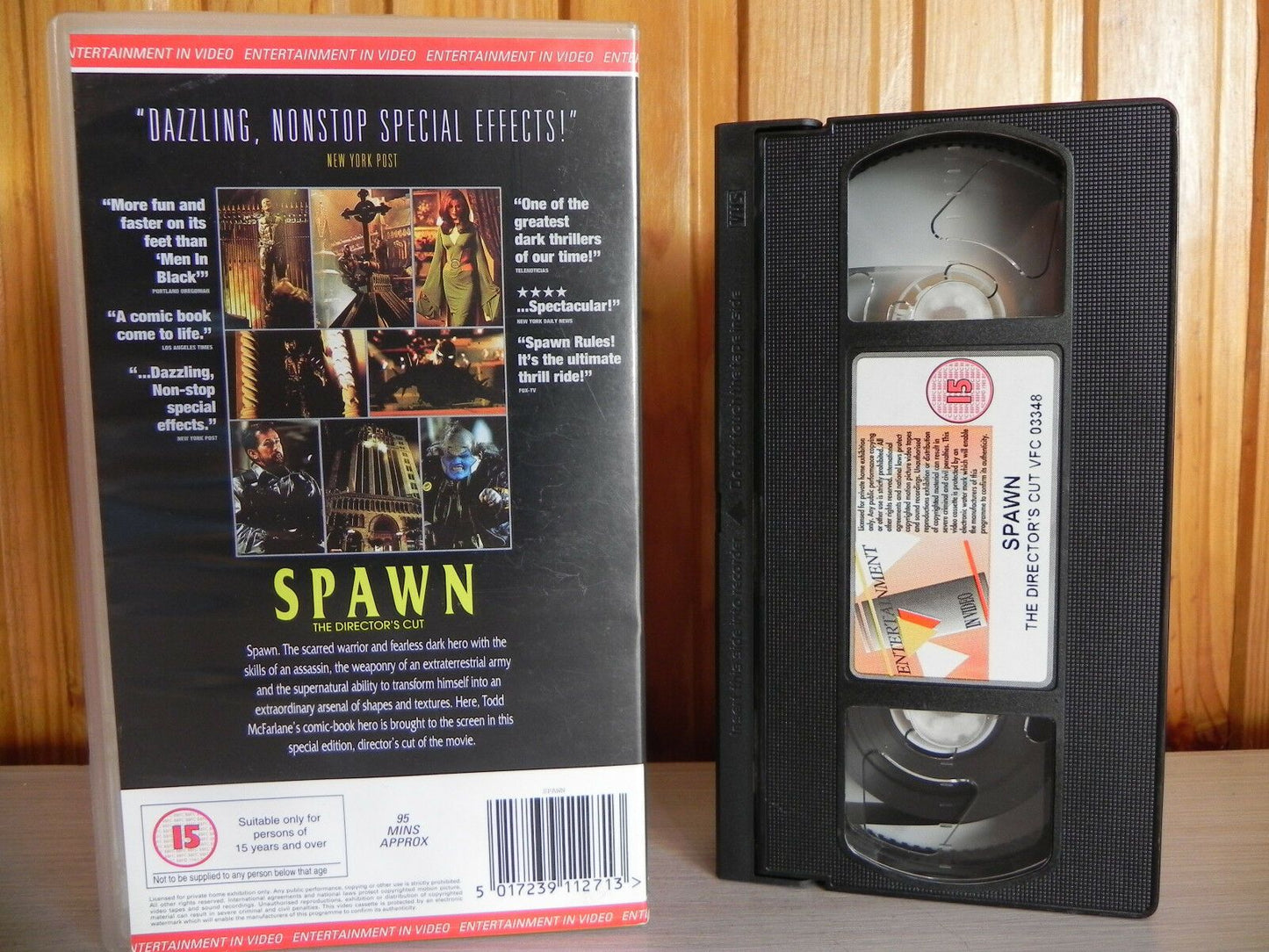 Spawn (1997): The Director's Cut - Dark Sci-Fi - Superhero Thriller - Martin Sheen - Pal VHS-