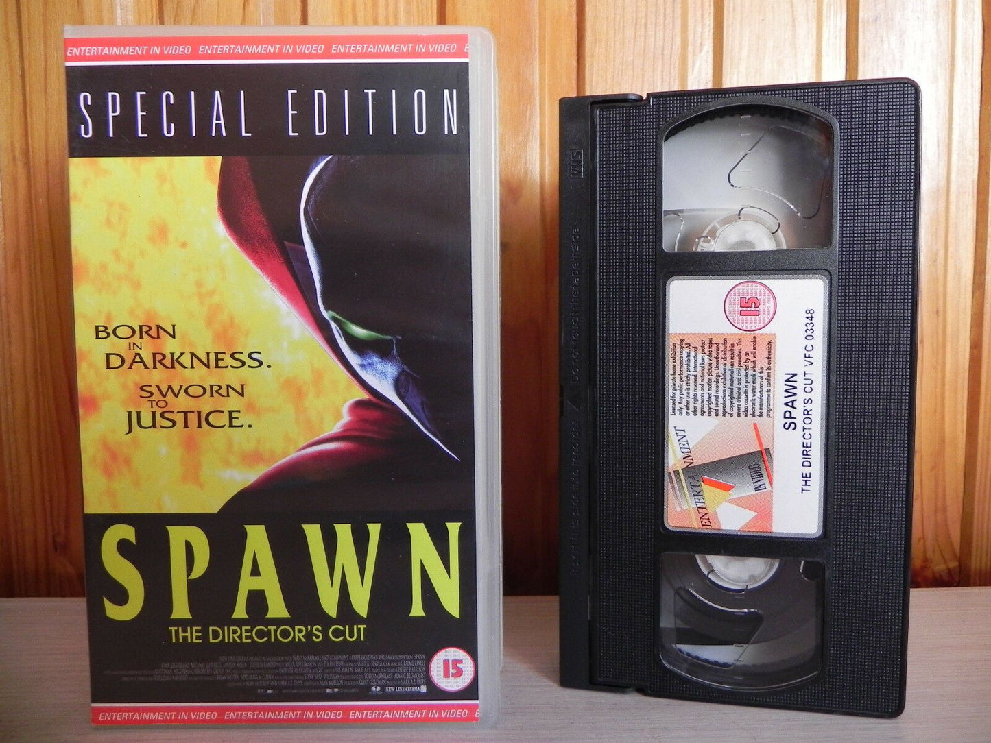 Spawn (1997): The Director's Cut - Dark Sci-Fi - Superhero Thriller - Martin Sheen - Pal VHS-