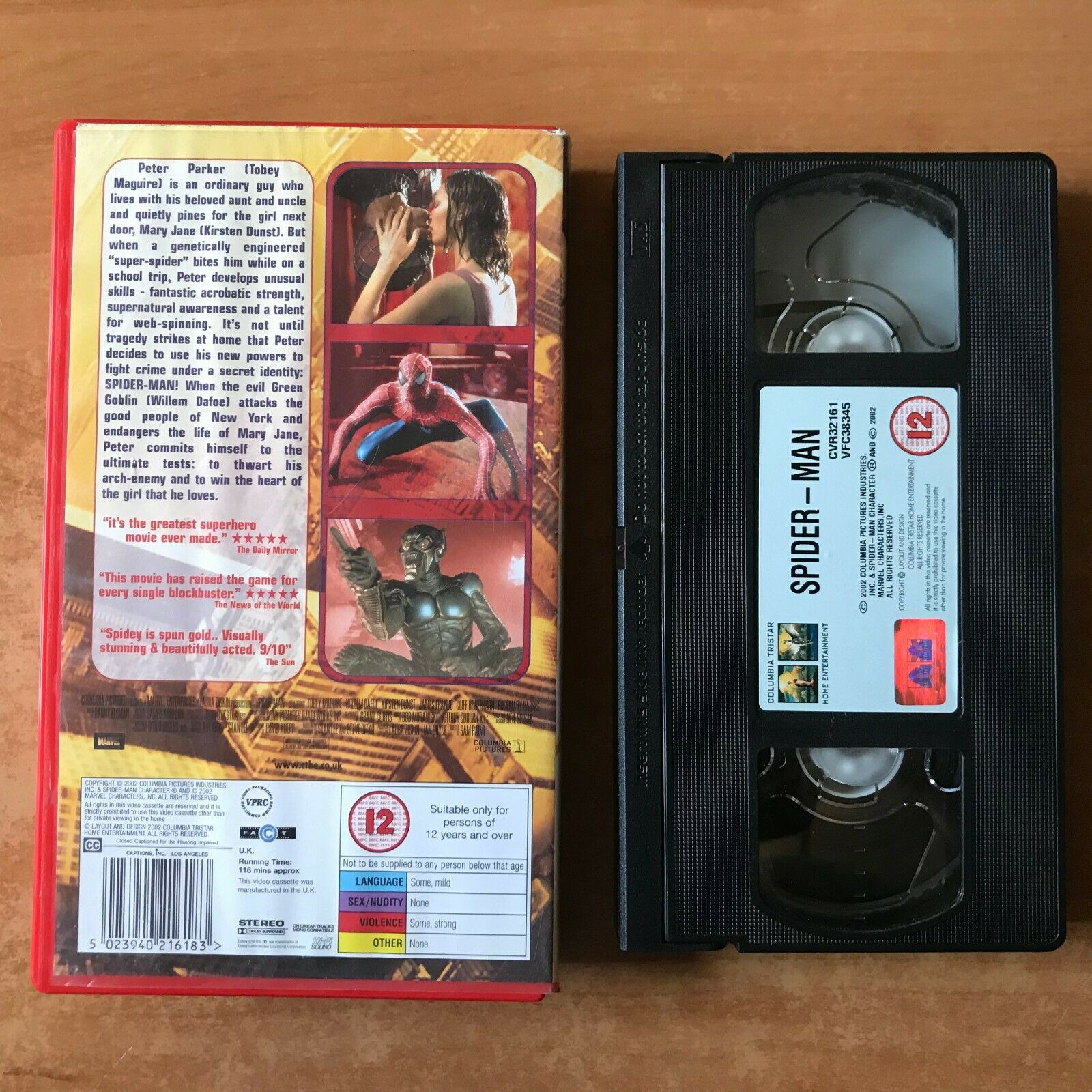 Spider-Man (2002); [Sam Raimi]: Superhero Action - Marvel Comics - Pal VHS-