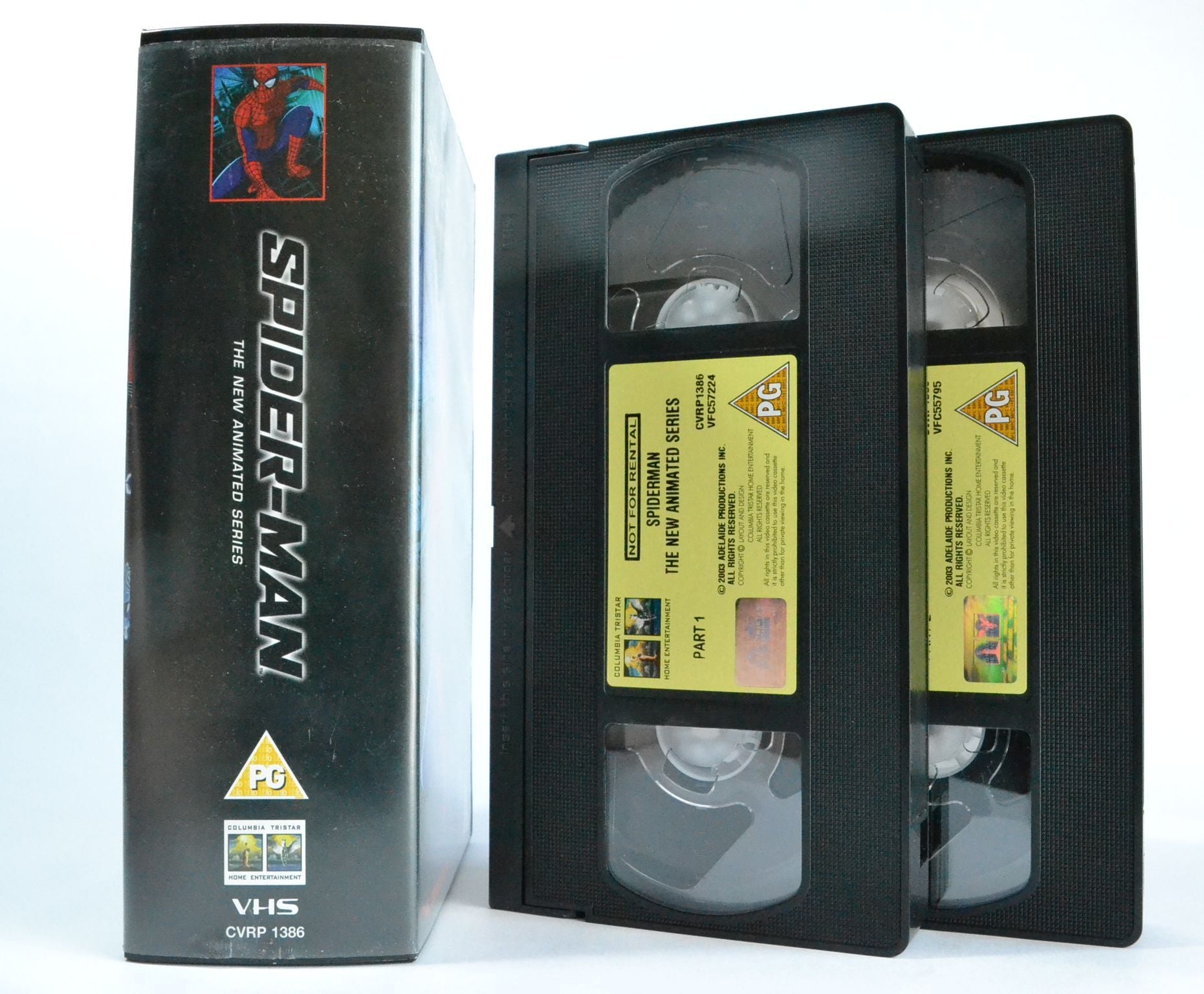 Spider-Man: (2003) Complete First Season [Double Tape Animation] Kids VHS-