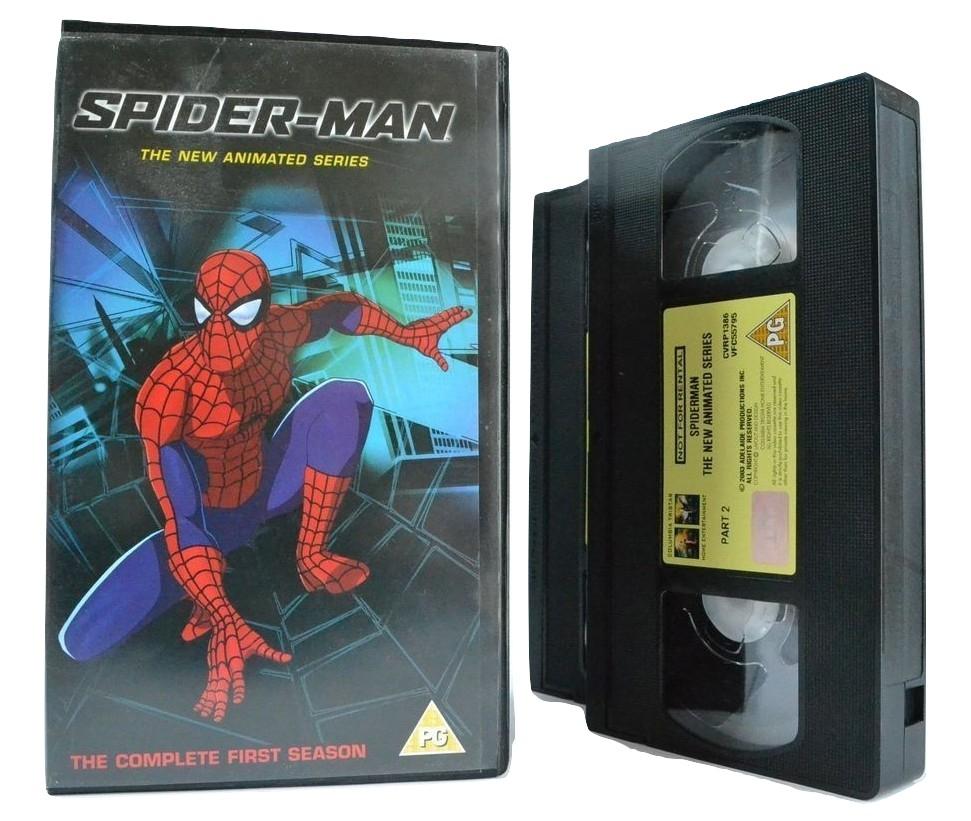 Spider-Man: (2003) Complete First Season [Double Tape Animation] Kids VHS-