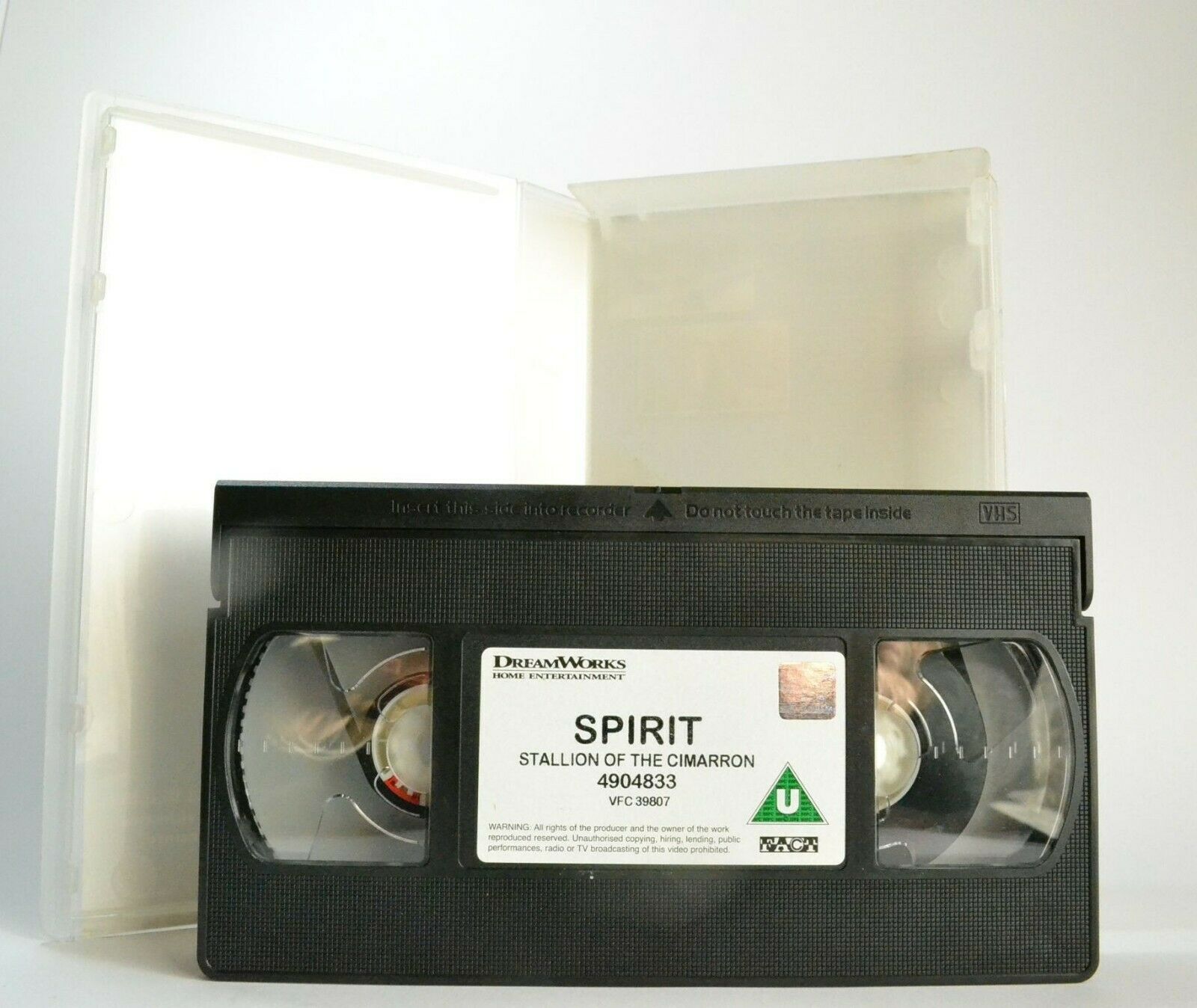 Spirit: Stallion Of The Cimarron (2002) - Animated Adventure - Children's - VHS-