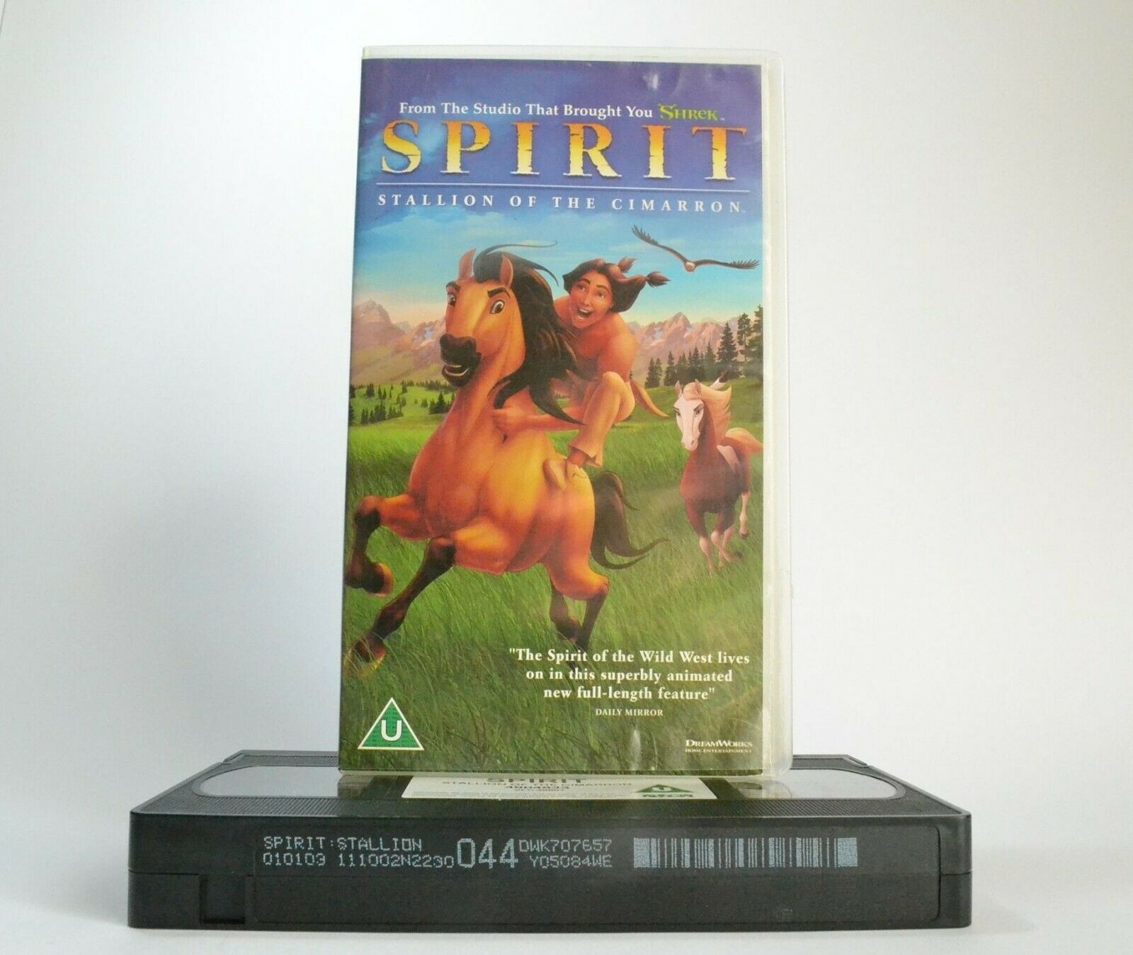 Spirit: Stallion Of The Cimarron (2002) - Animated Adventure - Children's - VHS-