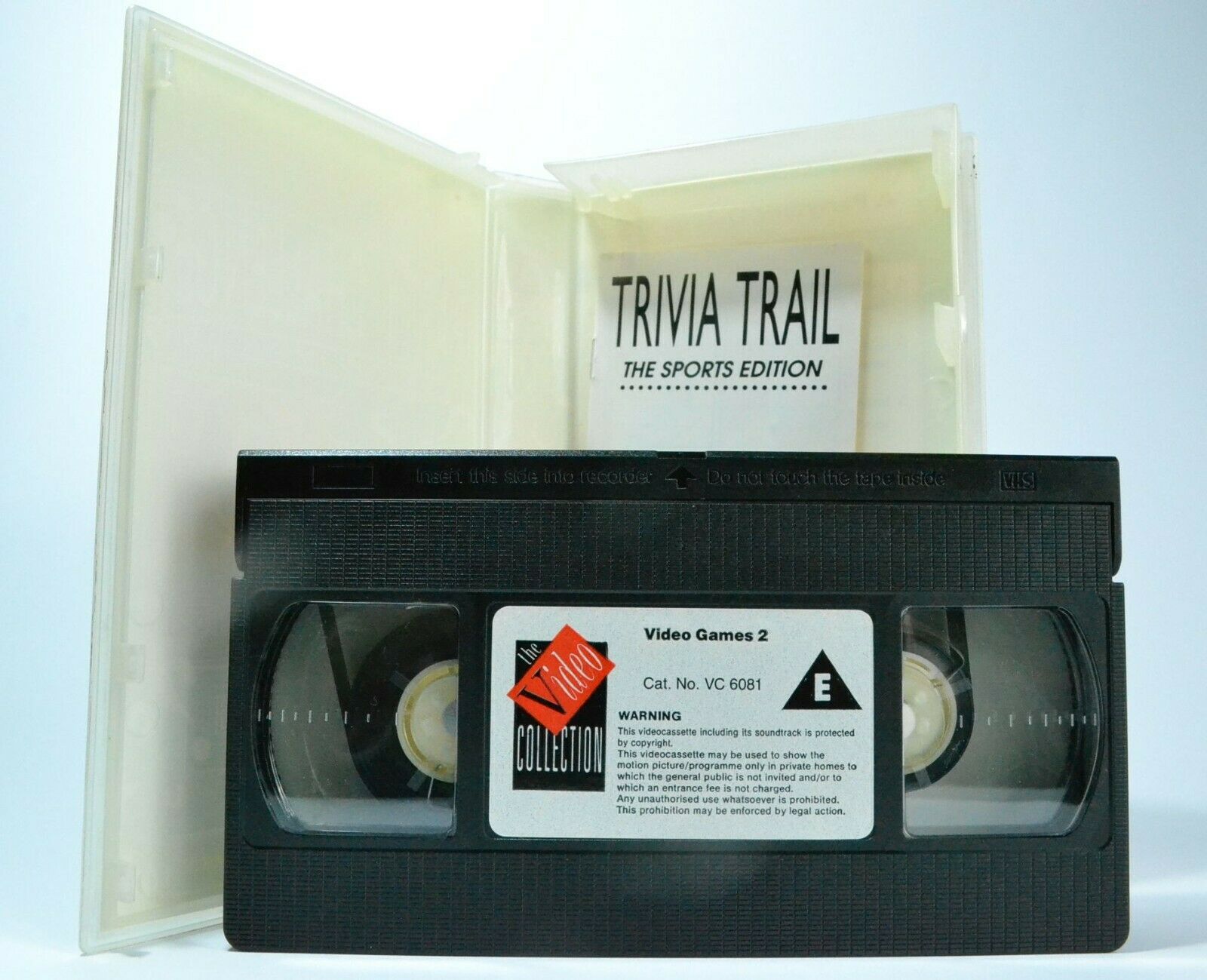 Sports Party Challenge: Trivia Trial; [Gyles Brandreth] Jimmy Greaves - Pal VHS-