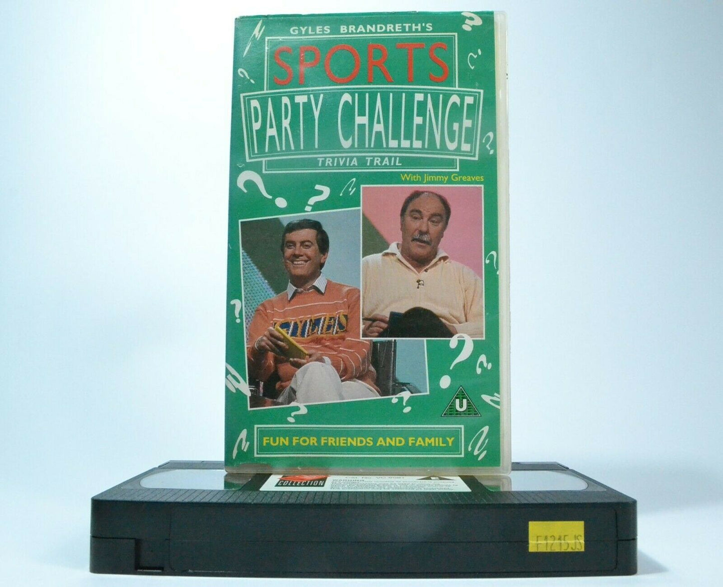 Sports Party Challenge: Trivia Trial; [Gyles Brandreth] Jimmy Greaves - Pal VHS-