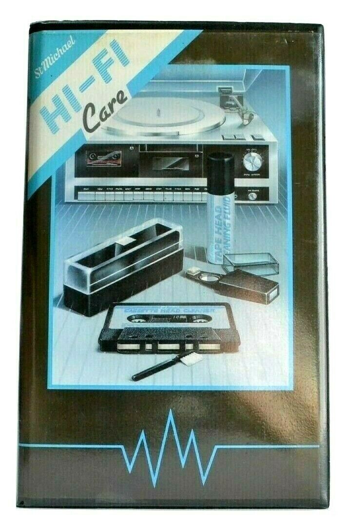 St Michael (Marks & Spencers):1986 Vintage Hi-Fi Care; Cassette Cleaning Kit-