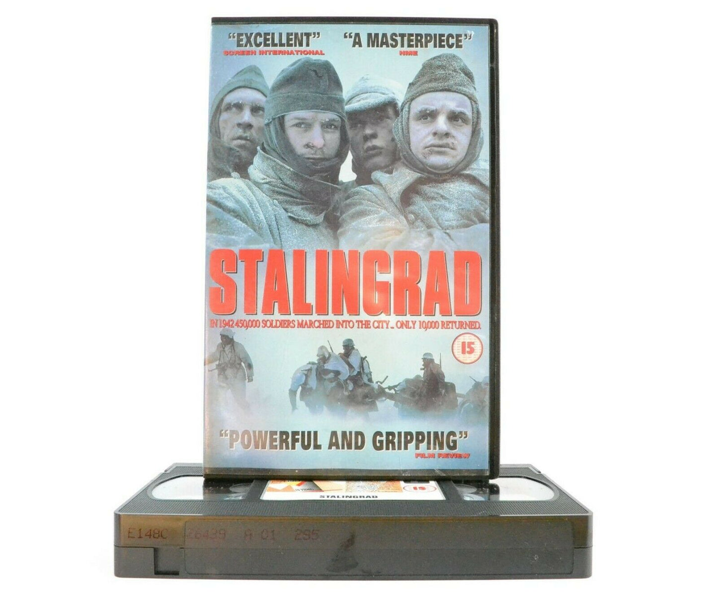 Stalingrad: War Drama (1993) - Large Box - Brutal Battle On Eastern Front - VHS-