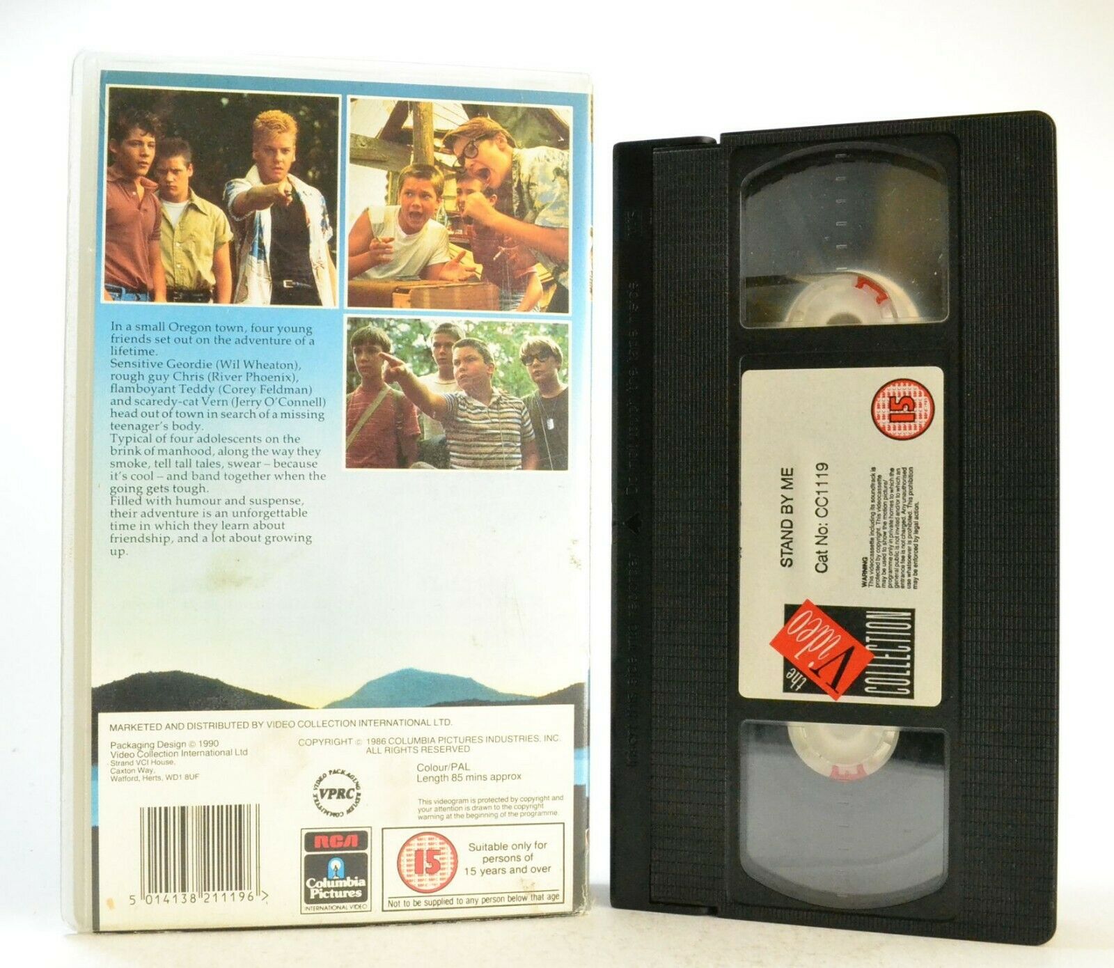 Stand By Me: A R.Reiner Film (1986) - Based On S.King Novel - C.Feldman - VHS-