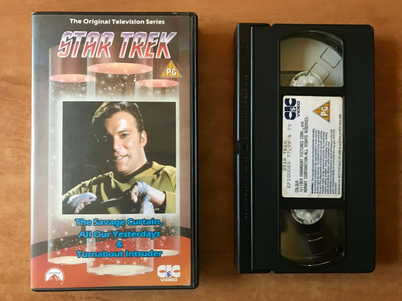 Star Trek (TV Series): The Savage Curtain [Space Opera] Leonard Nimoy - Pal VHS-