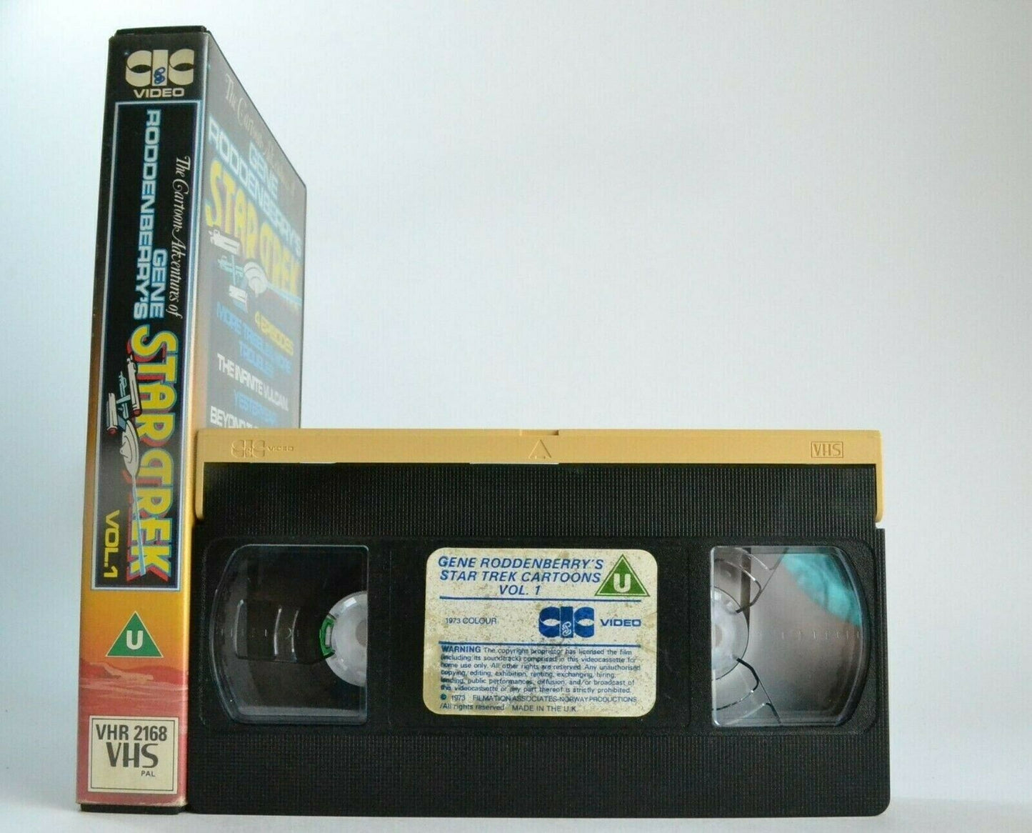 Star Trek (Vol.1): Cartoon Adventures -<Gene Roddenberry>- 'Yesteryear' - VHS-