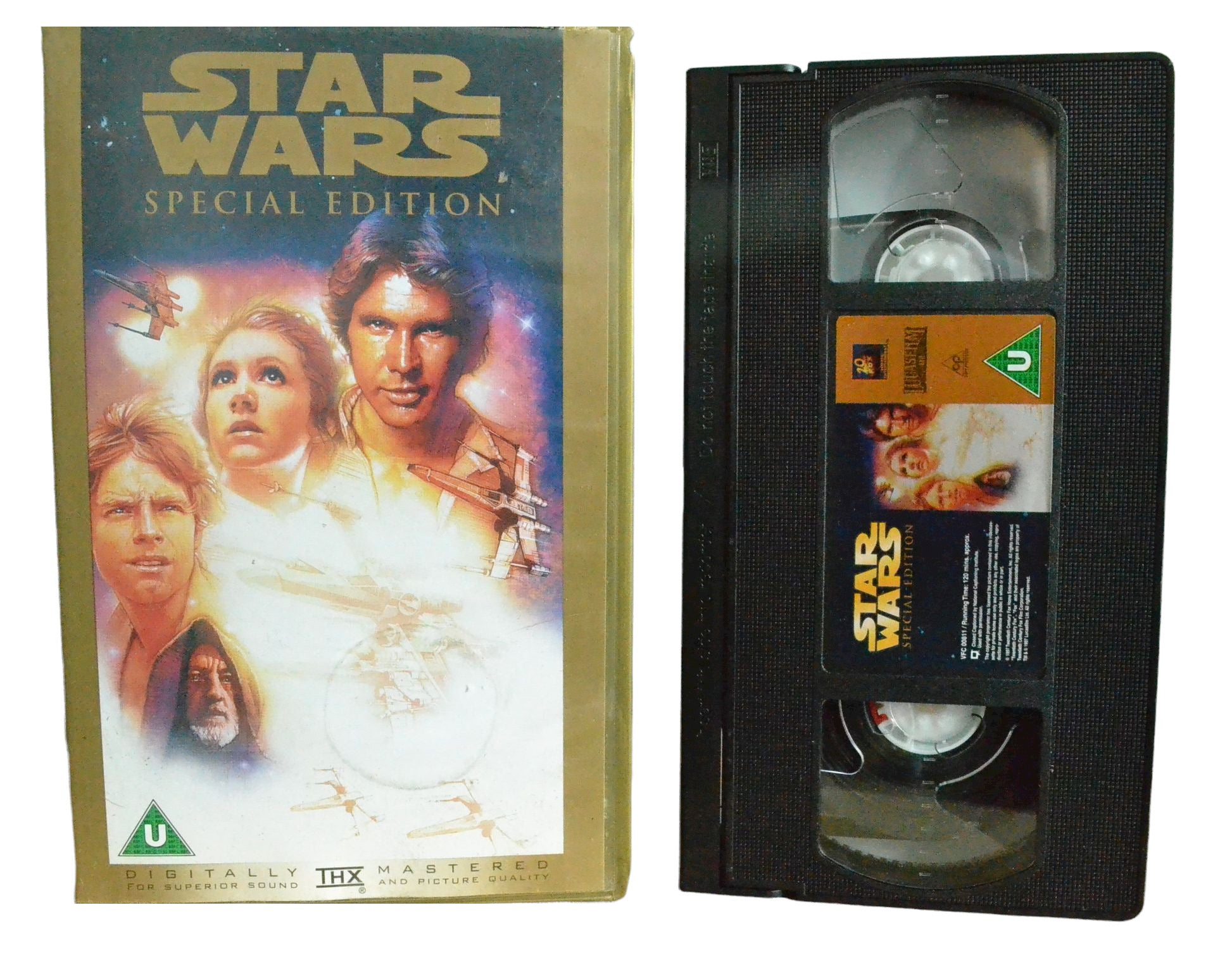 Star Wars Trilogy: (Special Edition) - Mark Hamill - 20th Century Fox Home Entertainment - Vintage - Pal VHS-