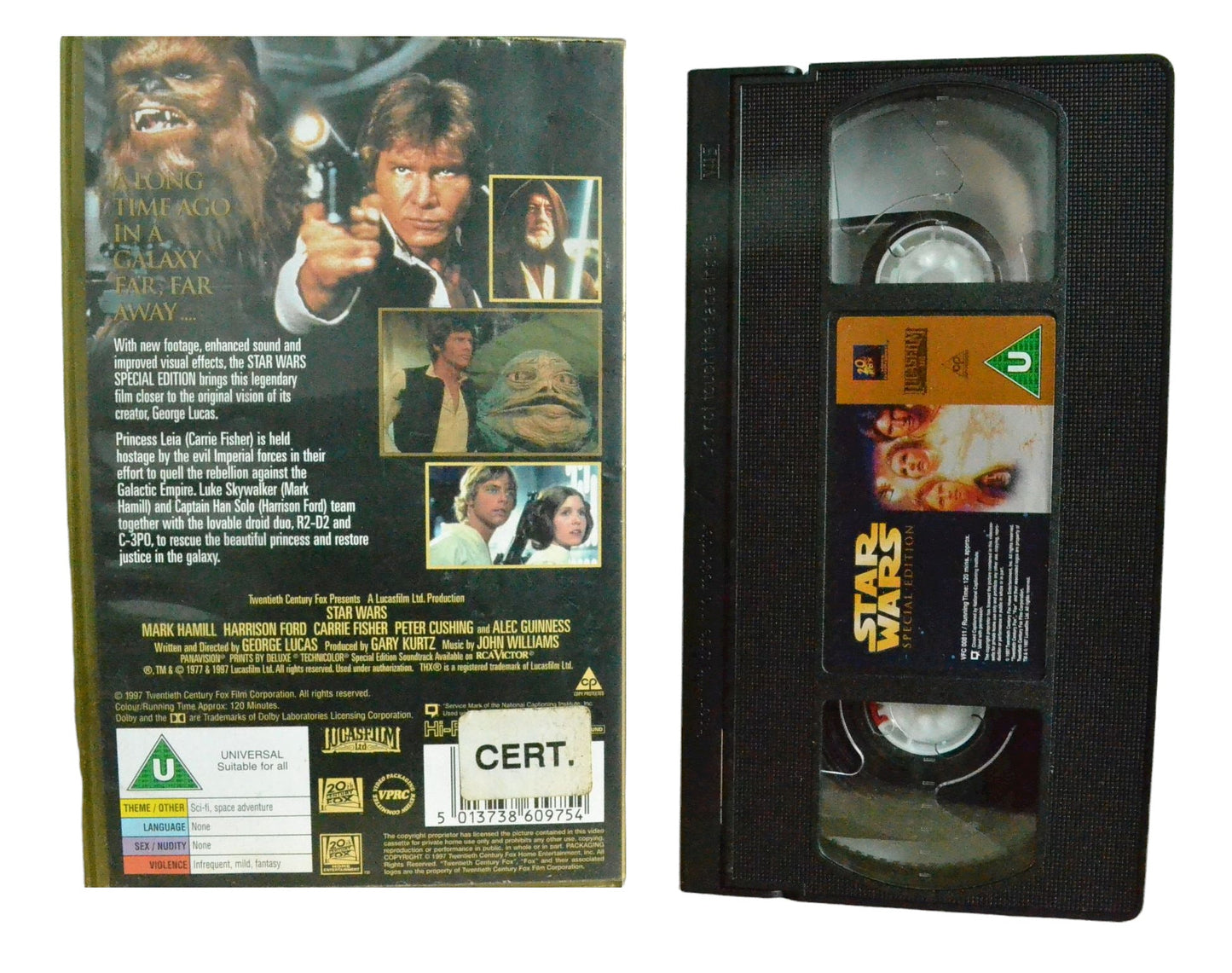 Star Wars Trilogy: (Special Edition) - Mark Hamill - 20th Century Fox Home Entertainment - Vintage - Pal VHS-