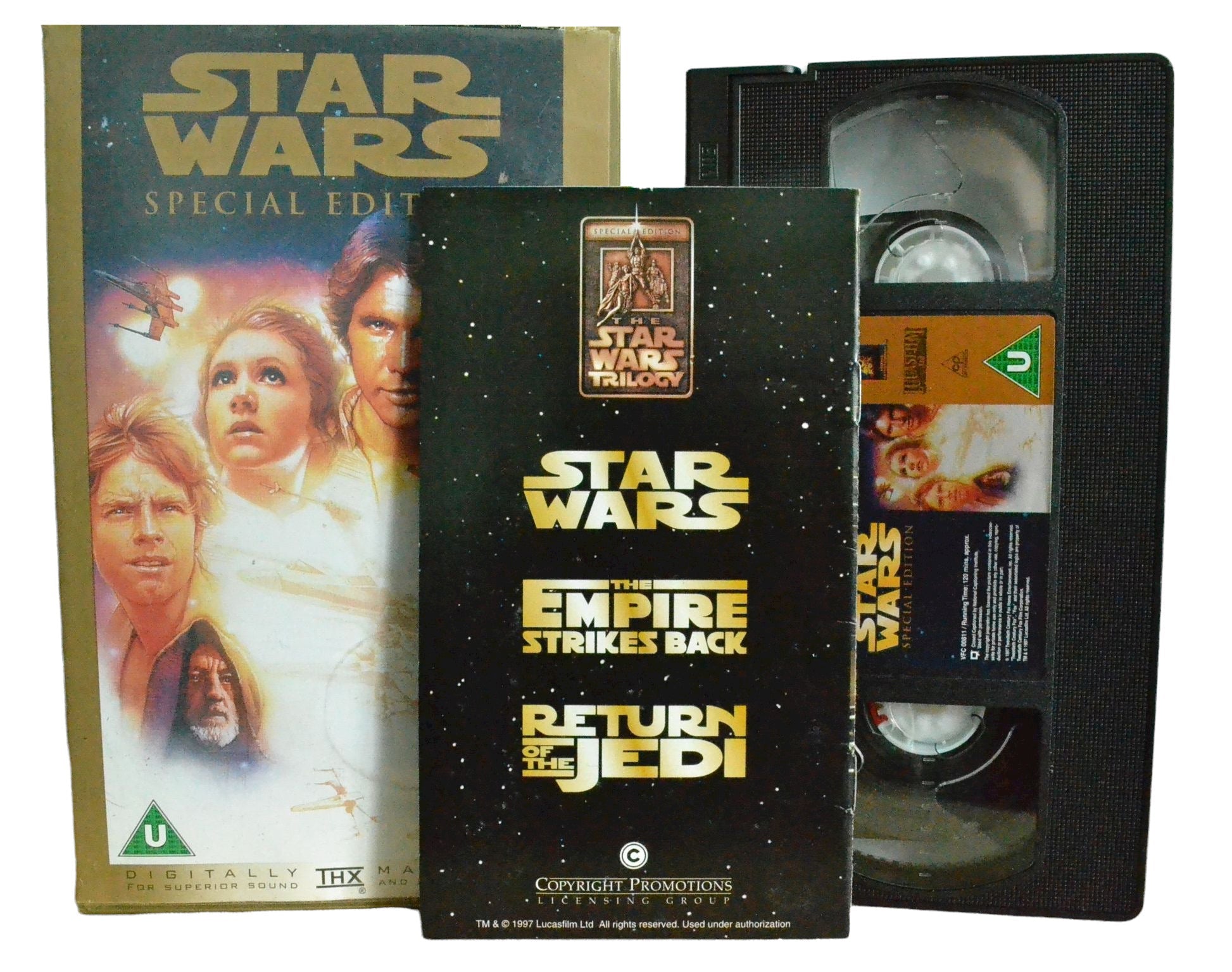 Star Wars Trilogy: (Special Edition) - Mark Hamill - 20th Century Fox Home Entertainment - Vintage - Pal VHS-