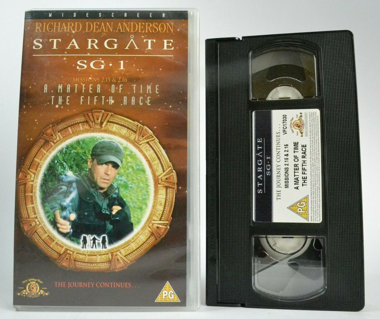 Stargate SG 1: A Matter Of Time/The Fifth Race [Widescreen] Sci-Fi Series - VHS-