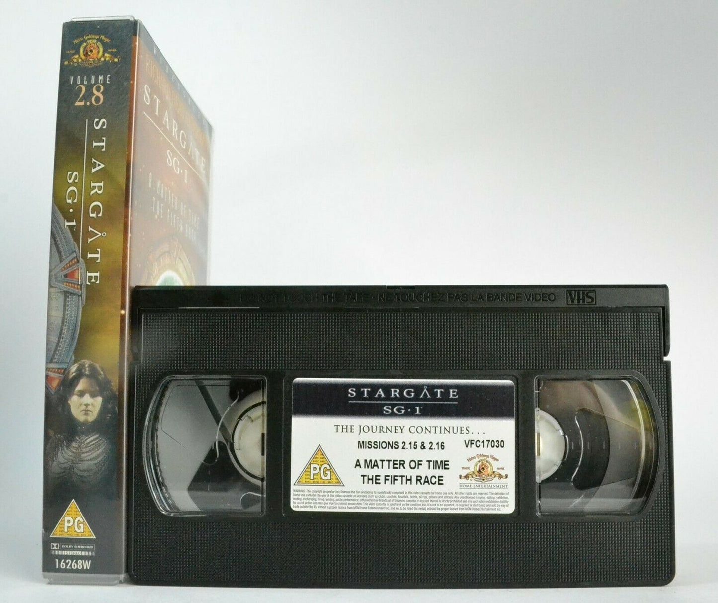 Stargate SG 1: A Matter Of Time/The Fifth Race [Widescreen] Sci-Fi Series - VHS-