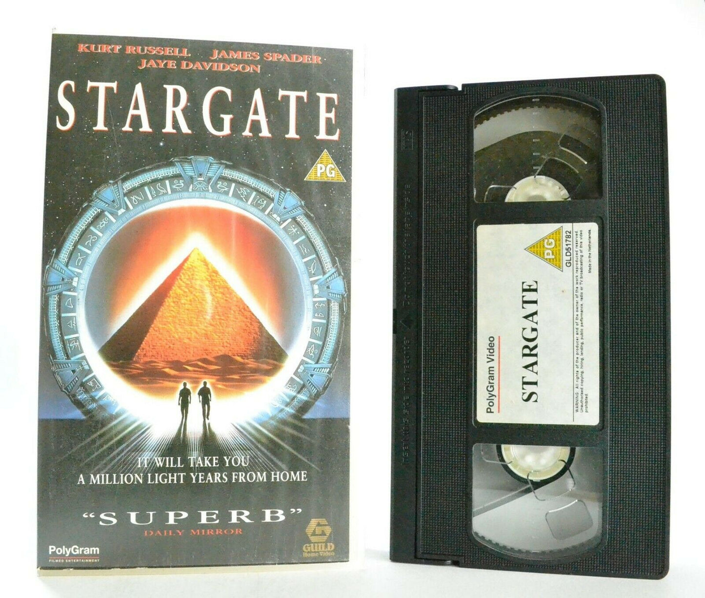 Stargate: Sci-Fi (1994) - Film By R.Emerich - Kurt Russel/James Spader - Pal VHS-