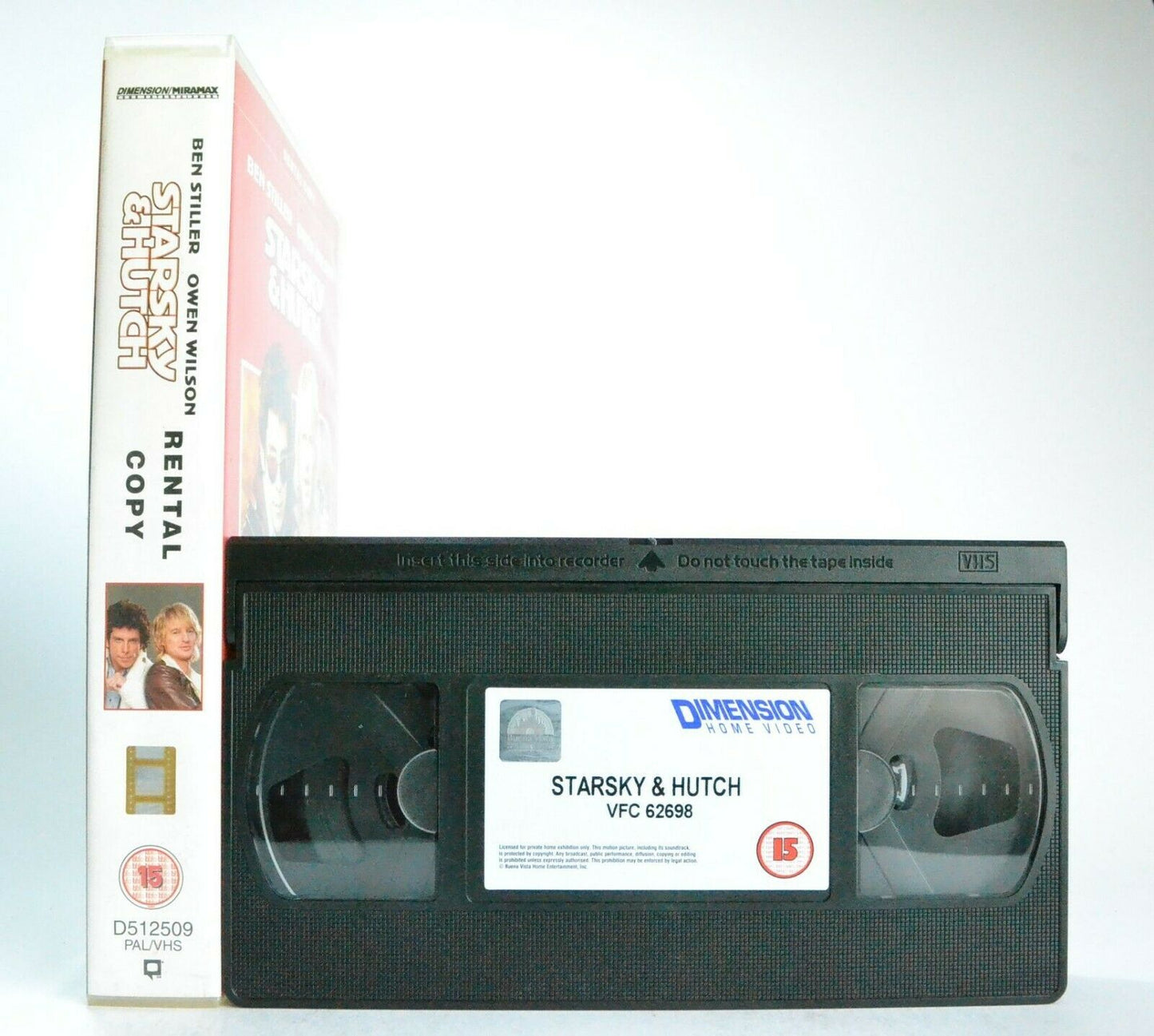 Starsky And Hutch (2004): Buddy Cop Action Comedy - Ben Stiller - Pal VHS-