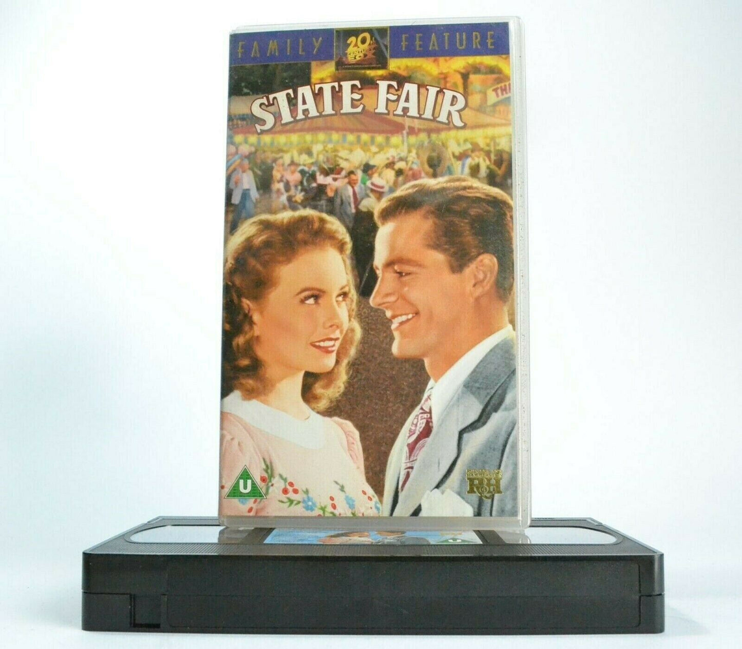 State Fair (1945): Based On Phil Stong Novel - Musical - Jeanne Crain - Pal VHS-