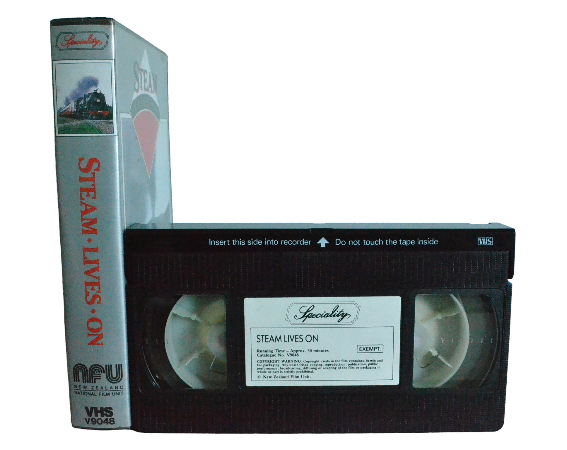 Steam Lives on - Ruby Dee - NFU - V9048 - Steam Trains - Pal - VHS-