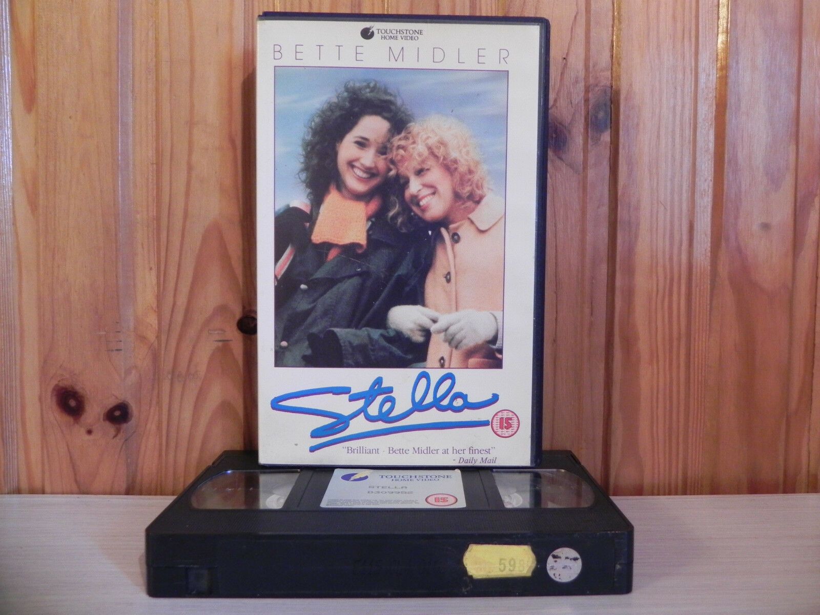 Stella - Bettie Midler - Touchstone - Large Box Drama - Ex-Rental - Video - VHS-