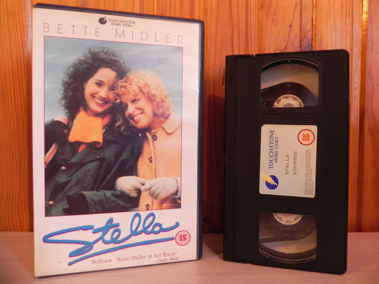 Stella - Bettie Midler - Touchstone - Large Box Drama - Ex-Rental - Video - VHS-