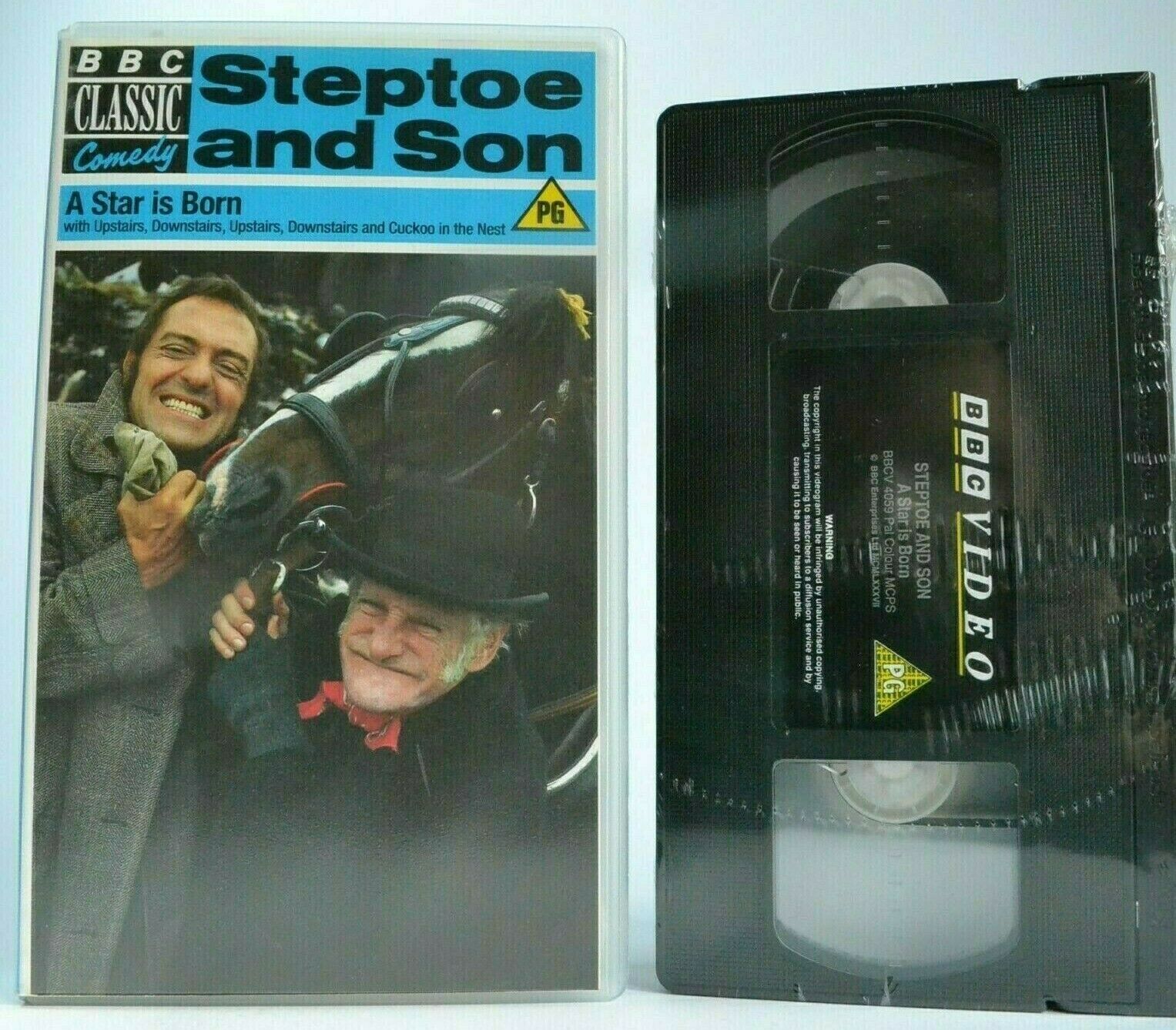 Steptoe And Son: A Star Is Born [BBC Classic] Comedy (Brand New Sealed) - VHS-