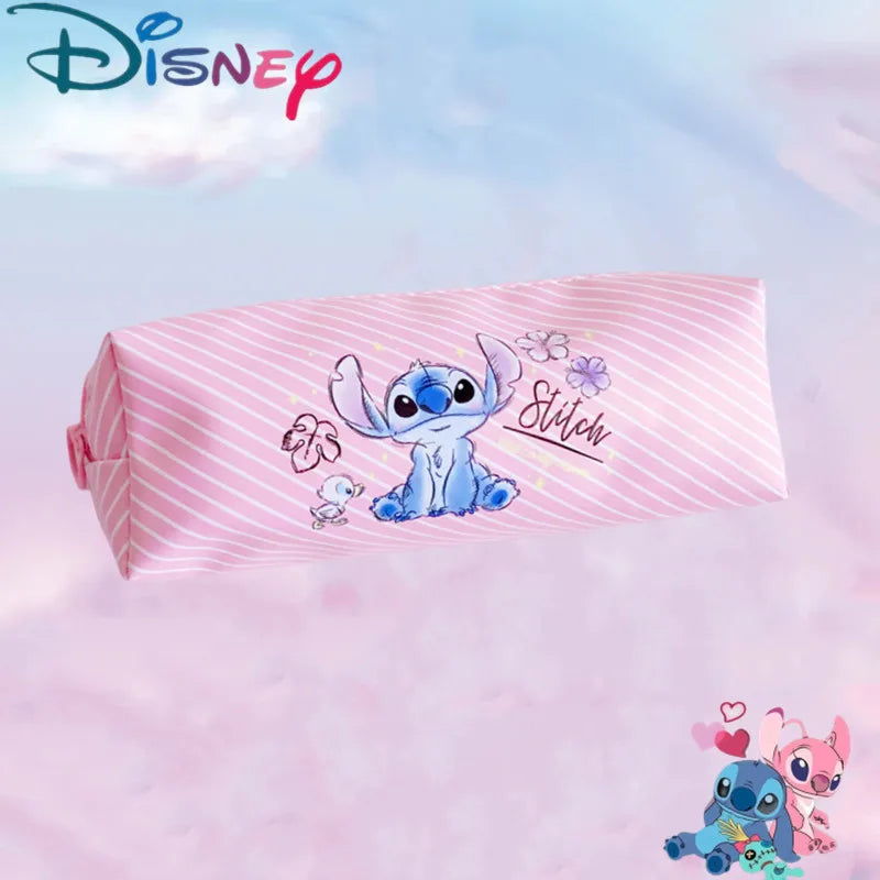 Stitch Anime Pencil Case Bag - Cartoon Stationery Storage Kids School Toy Christmas Gift-2-