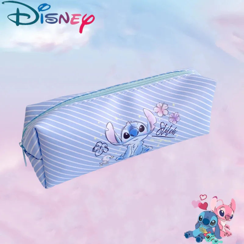 Stitch Anime Pencil Case Bag - Cartoon Stationery Storage Kids School Toy Christmas Gift-1-