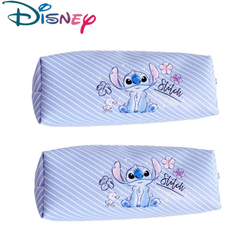 Stitch Anime Pencil Case Bag - Cartoon Stationery Storage Kids School Toy Christmas Gift-