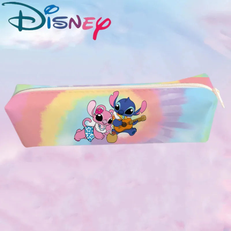 Stitch Anime Pencil Case Bag - Cartoon Stationery Storage Kids School Toy Christmas Gift-3-