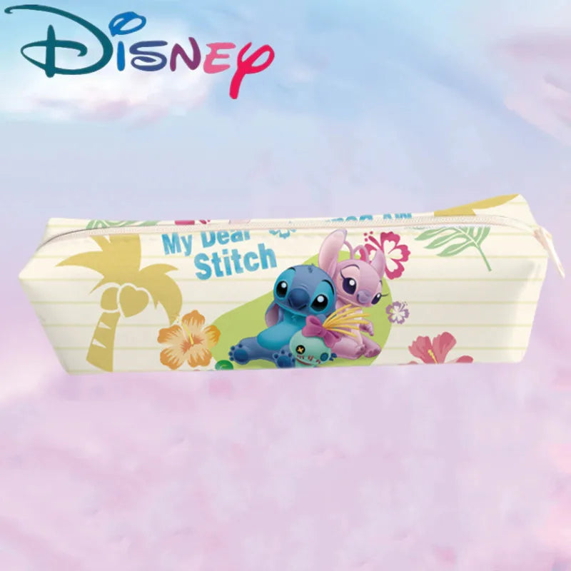 Stitch Anime Pencil Case Bag - Cartoon Stationery Storage Kids School Toy Christmas Gift-4-