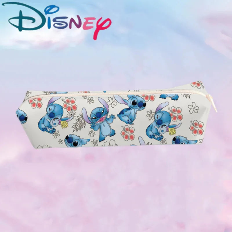 Stitch Anime Pencil Case Bag - Cartoon Stationery Storage Kids School Toy Christmas Gift-5-