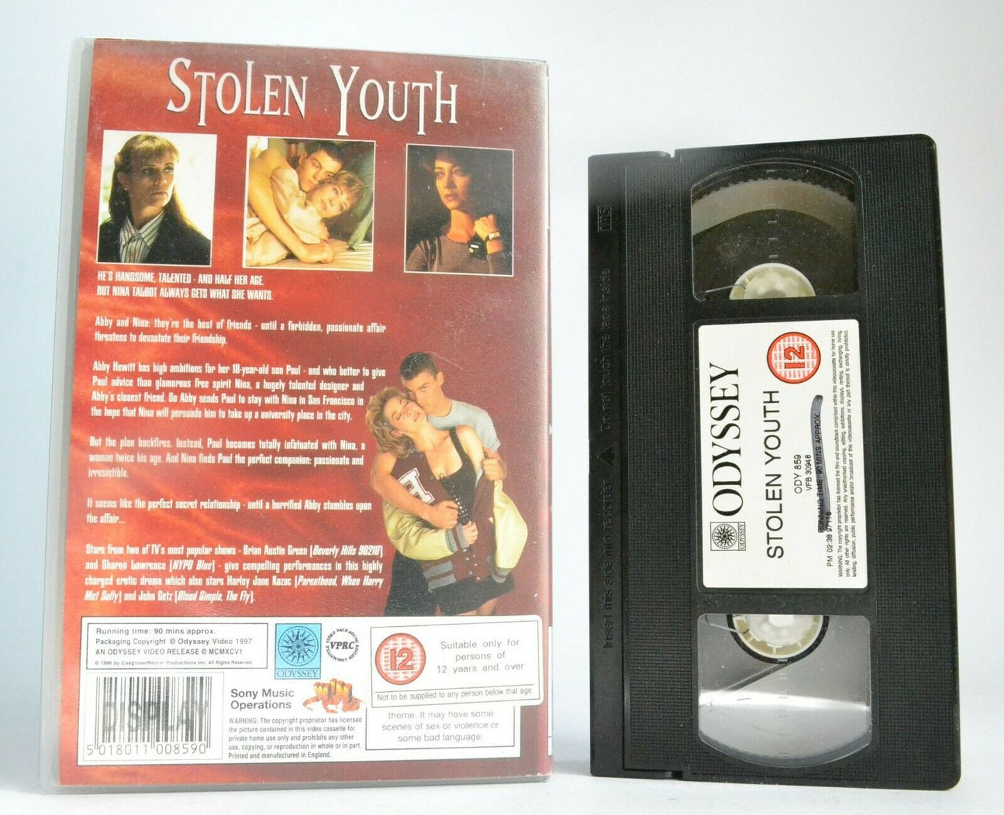 Stolen Youth (aka A Friend's Betrayal): (1996) Made T.V. Drama - Large Box - VHS-