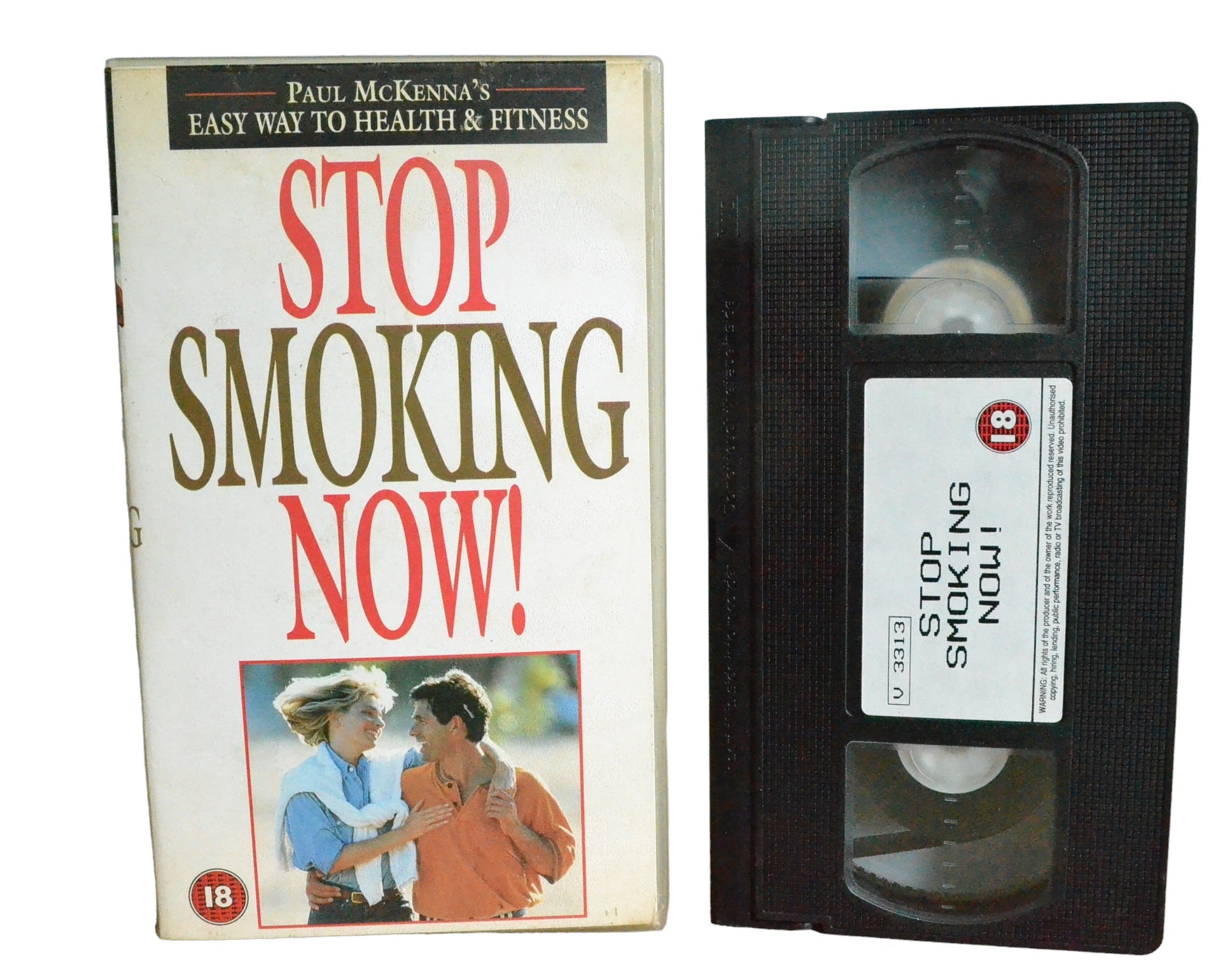 Stop Smoking Now! (Easy Way To Health & Fitness) - Paul Mckenna - M.I.A. Video - V3313 - Comedy - Pal - VHS-