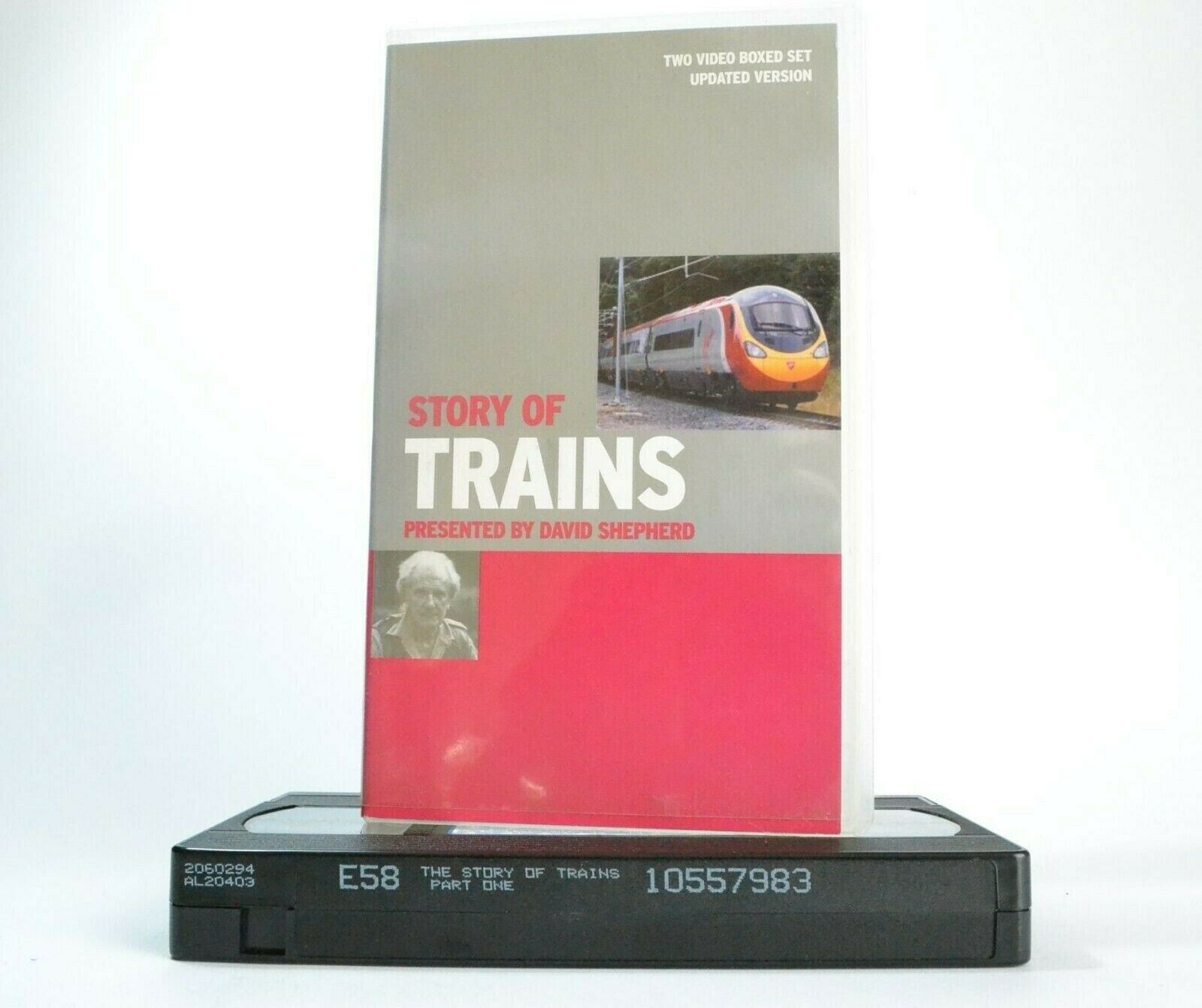 Story Of Trains; {David Shepherd} - Documentary - Railway Locomotive - Pal VHS-