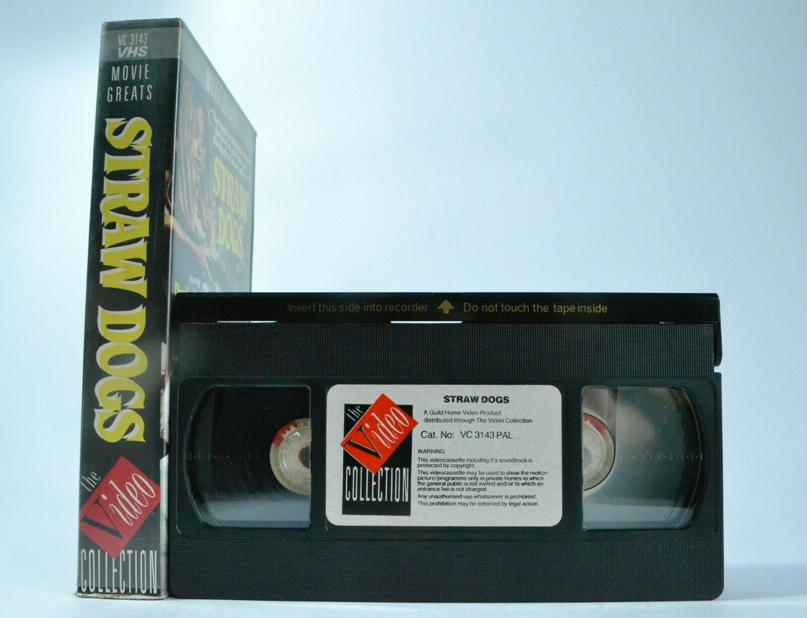 Straw Dogs; [Movie Greats]: Crime Thriller - Dustin Hoffman / Susan George - VHS-