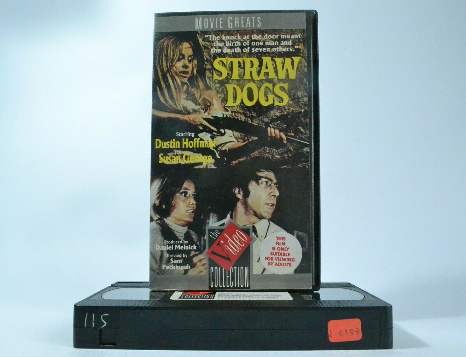 Straw Dogs; [Movie Greats]: Crime Thriller - Dustin Hoffman / Susan George - VHS-