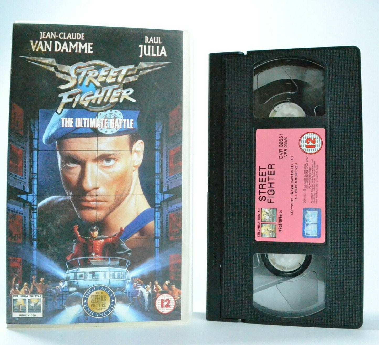 Street Fighter: The Ultimate Battle - Action (1994) - Van Damme/R.Julia - VHS-