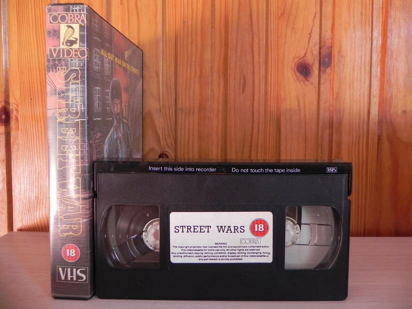 Street War/Street Wars: Drugsploitation Crime Thriller - Action Cobra - Pal VHS-