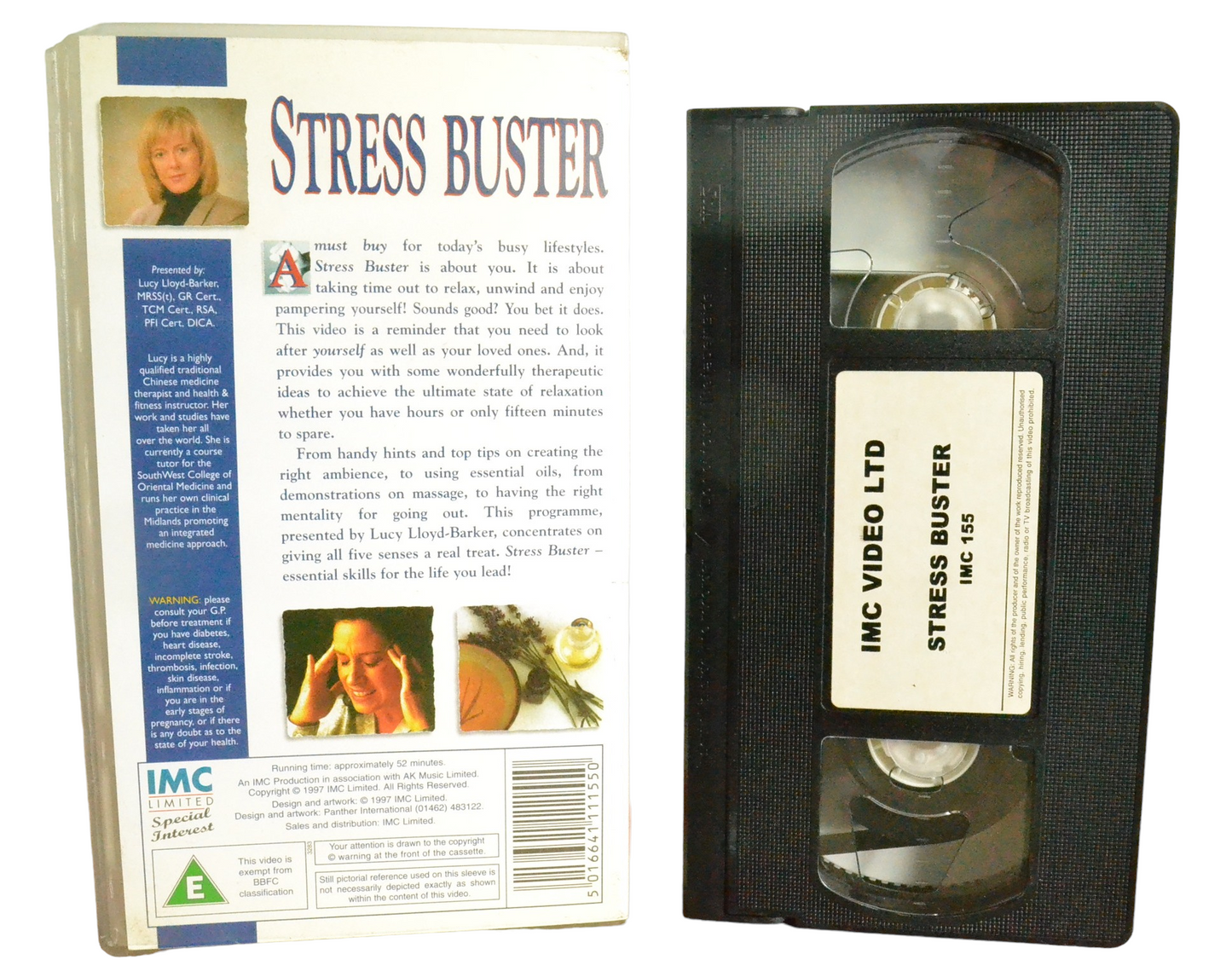 Stress Buster (Healthy Living) - Lucy Lloyed-Barker - IMC Video Limited - IMC155 - Exercise - Pal - VHS-