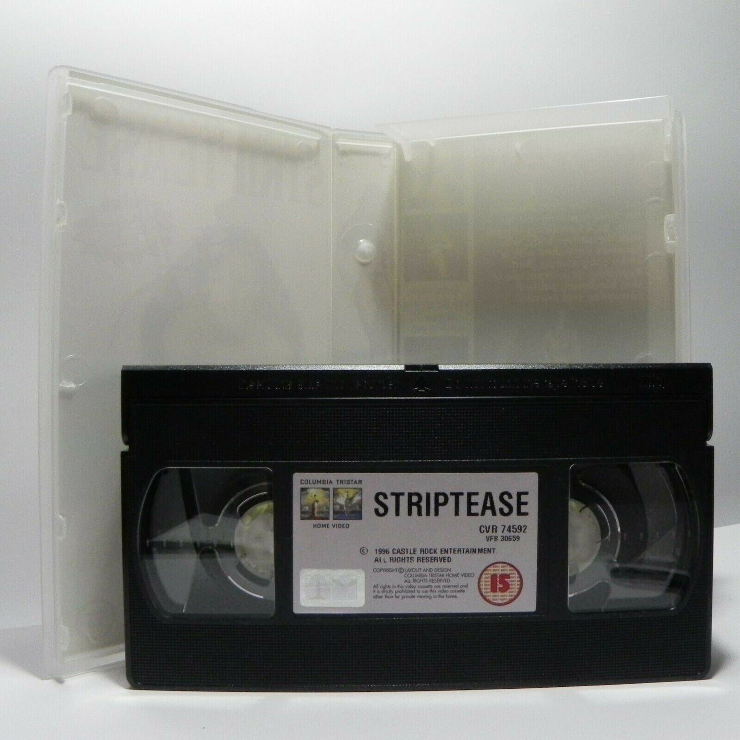 Striptease: By A.Bergman (1996) - Drama - D.Moore/A.Assante/B.Reynolds - Pal VHS-