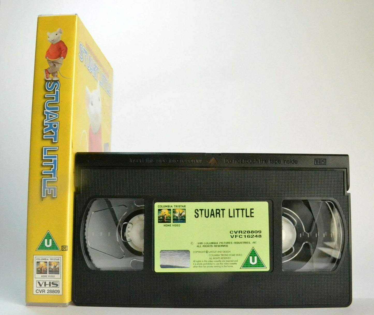 Stuart Little; [E.B. White]: Family Adventure - Michael J. Fox - Kids - Pal VHS-