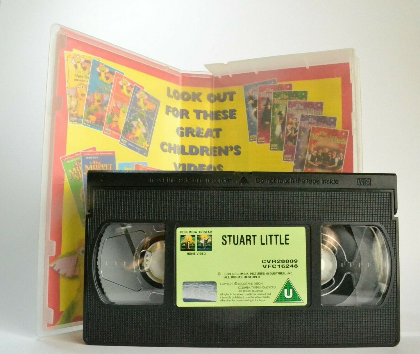 Stuart Little; [E.B. White]: Family Adventure - Michael J. Fox - Kids - Pal VHS-