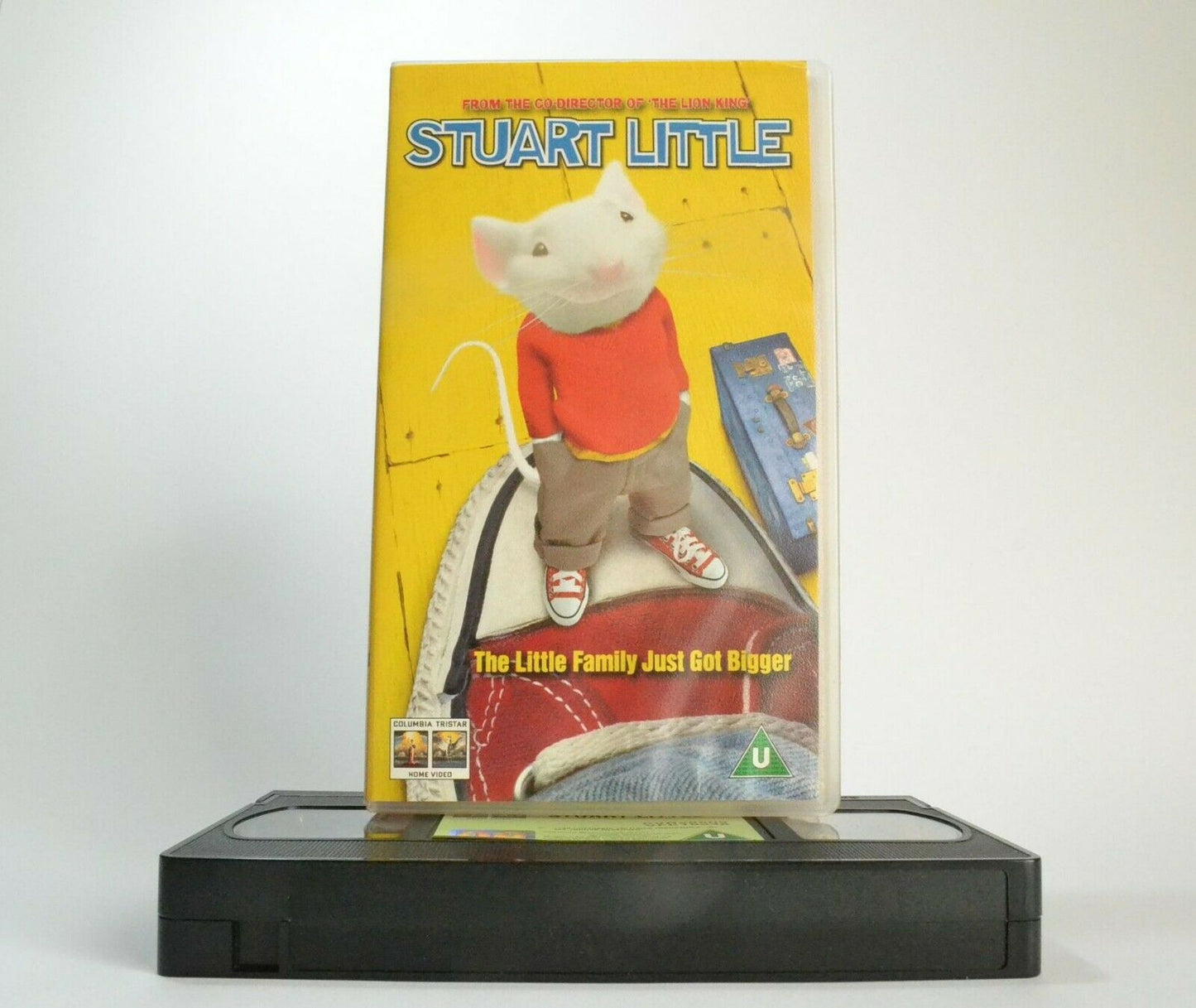 Stuart Little; [E.B. White]: Family Adventure - Michael J. Fox - Kids - Pal VHS-