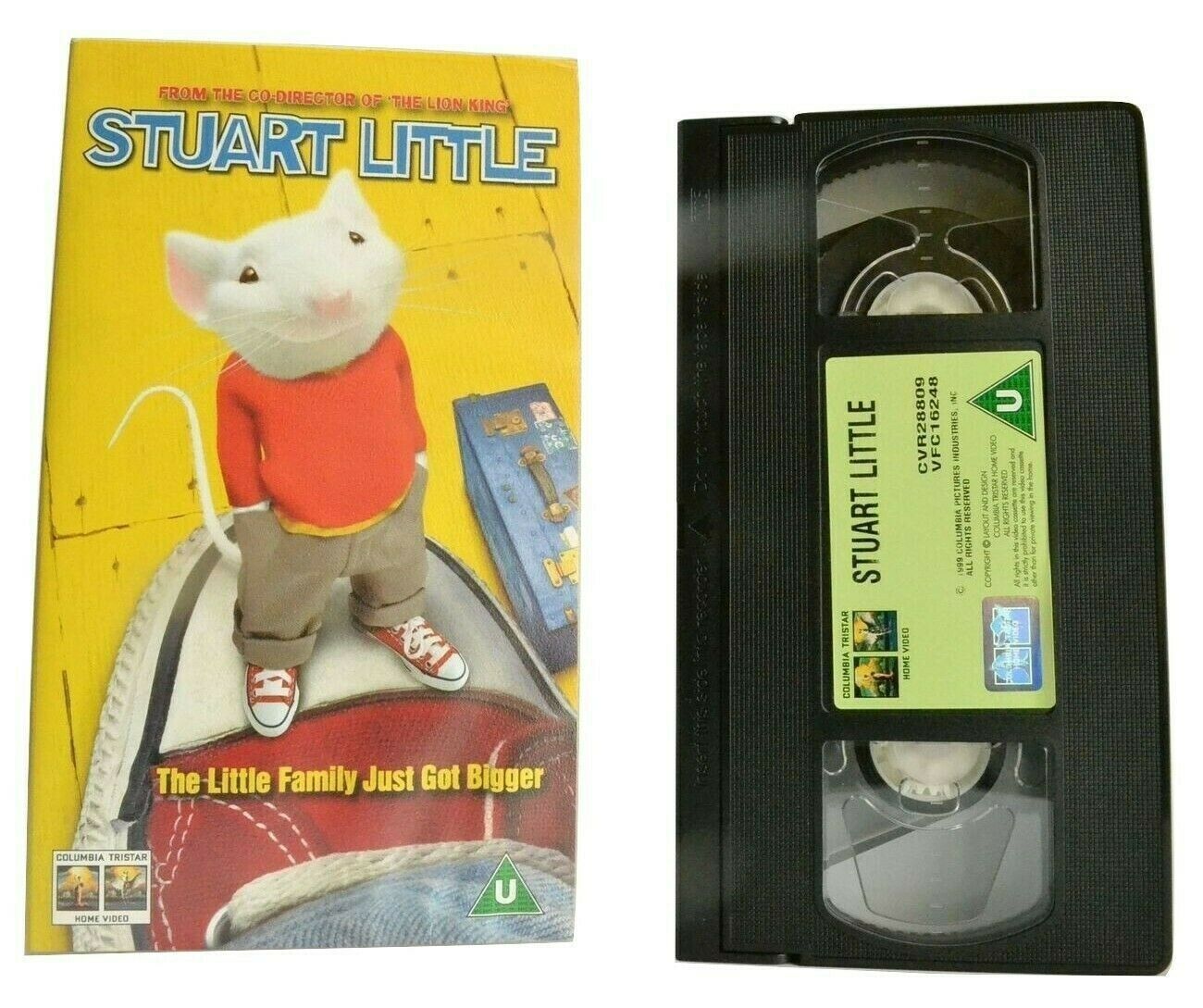 Stuart Little; [E.B. White]: Family Adventure - Michael J. Fox - Kids - Pal VHS-