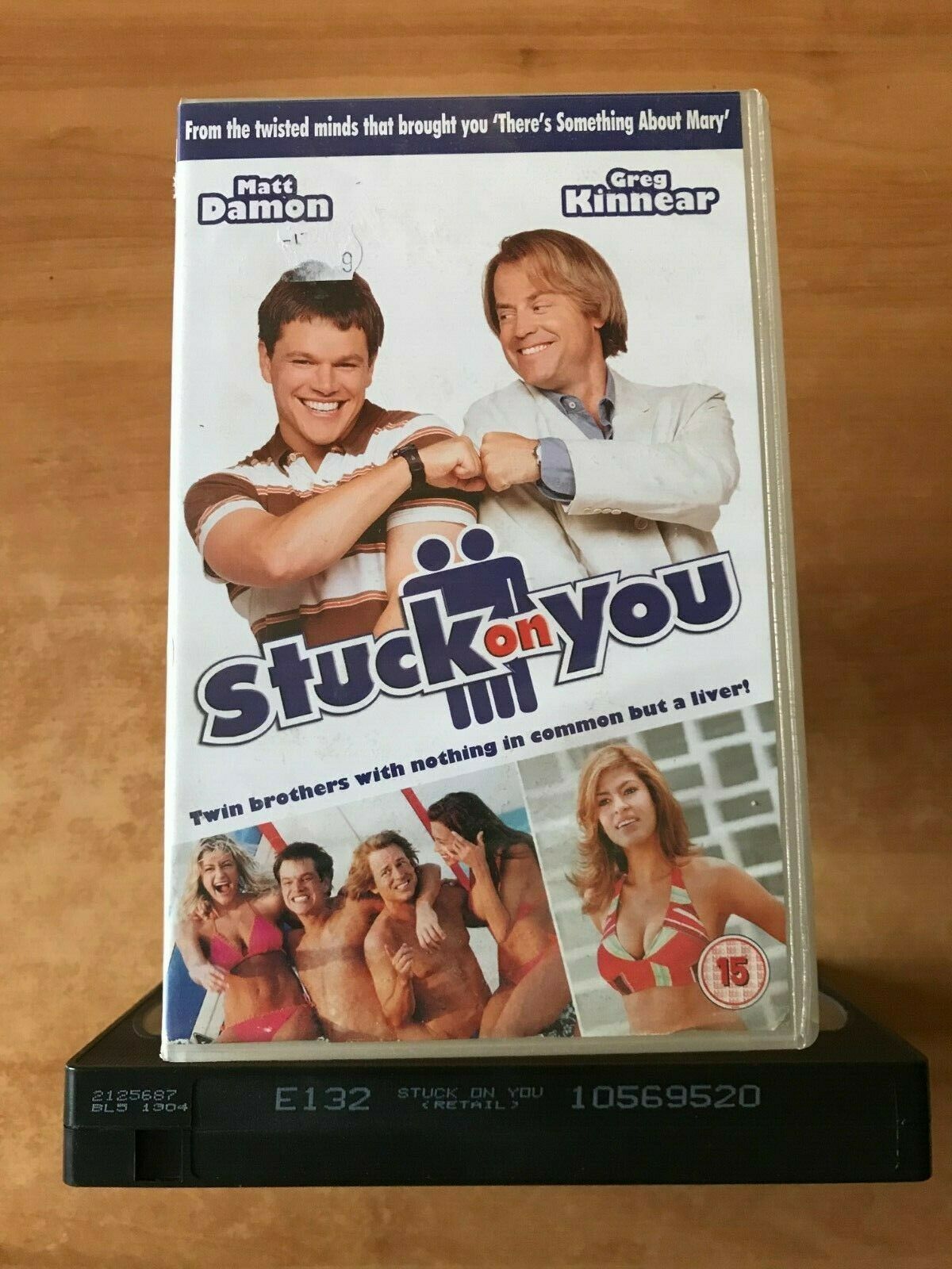 Stuck On You (2003): Hollywood Comedy - Matt Damon / Greg Kinnear - Pal VHS-