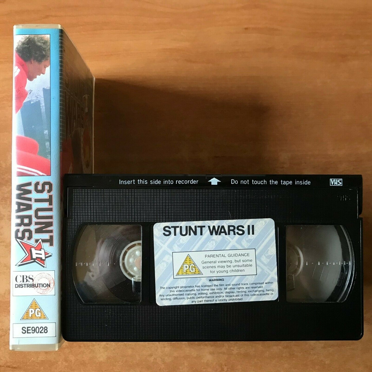 Stunt Wars 2 [Dar Robinson Tribute] Chuck Norris - "Lethal Weapon" - Pal VHS-