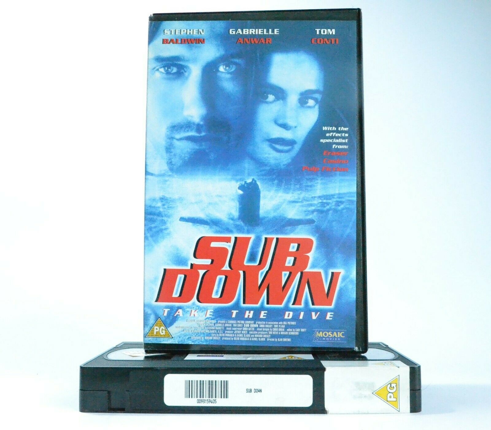 Sub Down: Drama (1997) - Take The Dive - Large Box - Ex-Rental - S.Baldwin - VHS-