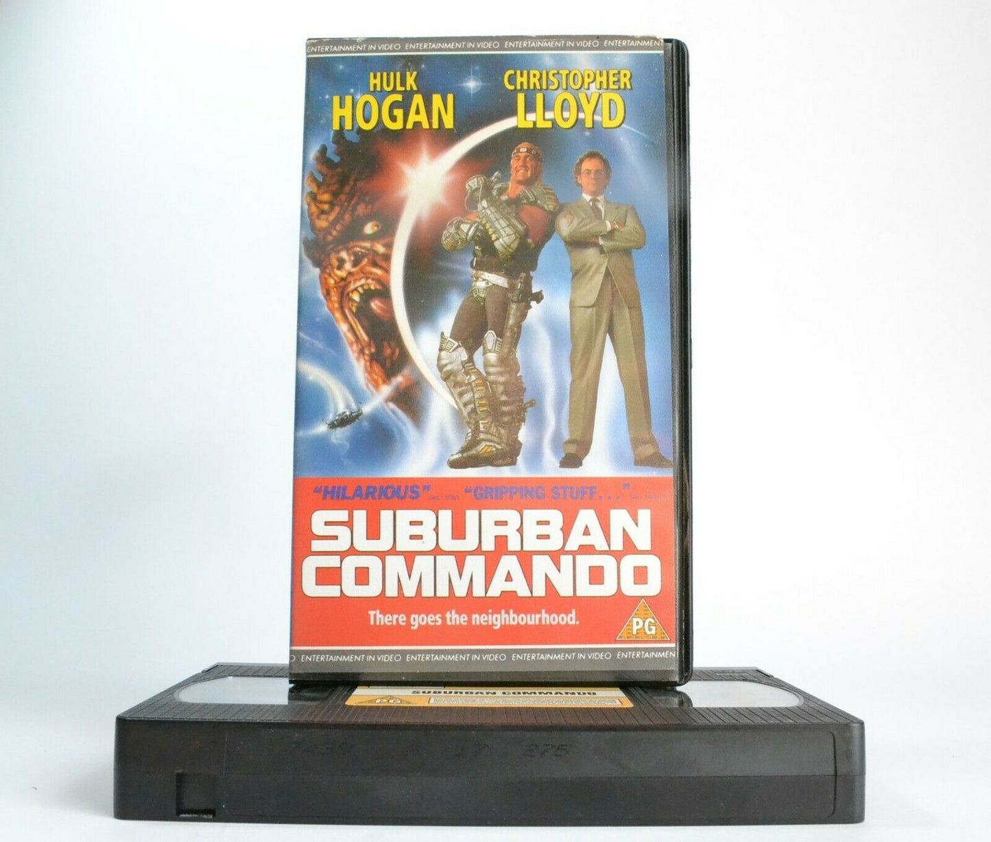 Suburban Commando - WWF's Hulk Hogan - Christopher Lloyd - New Line (1991) - VHS-